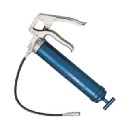 Lincoln Industrial Heavy-Duty Pistol Grip Manual Grease Gun with 18 in. Whip Hose & Coupler LNI-1133